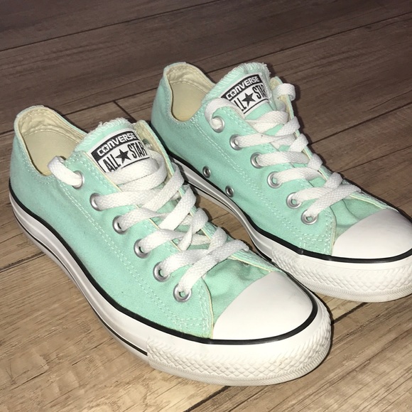 Converse Shoes - Mint Converse All Stars